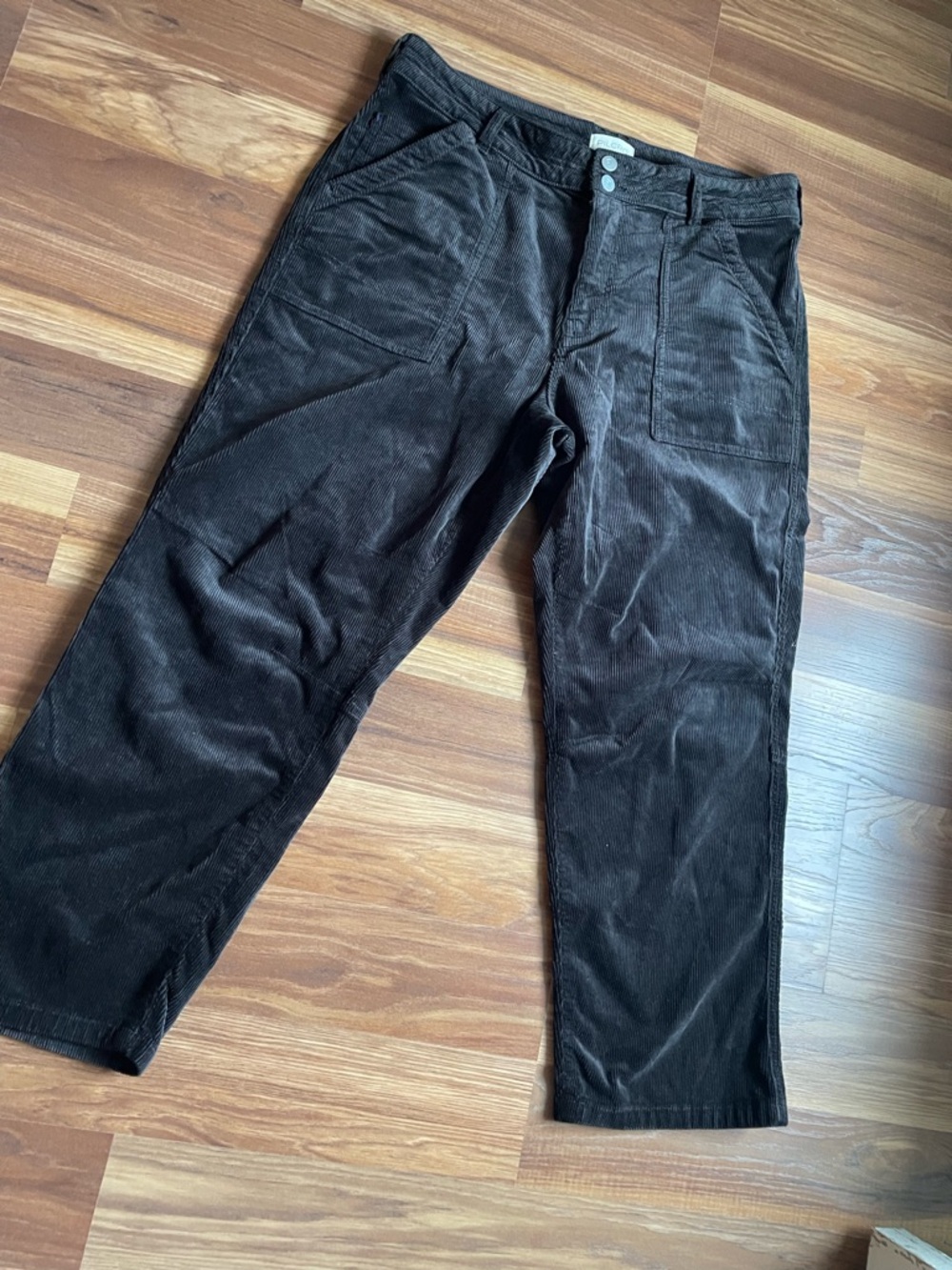 Pilcro Anthropologie Women’s 32 Corduroy Pants Wanderer Relaxed Leg - Picture 4 of 9